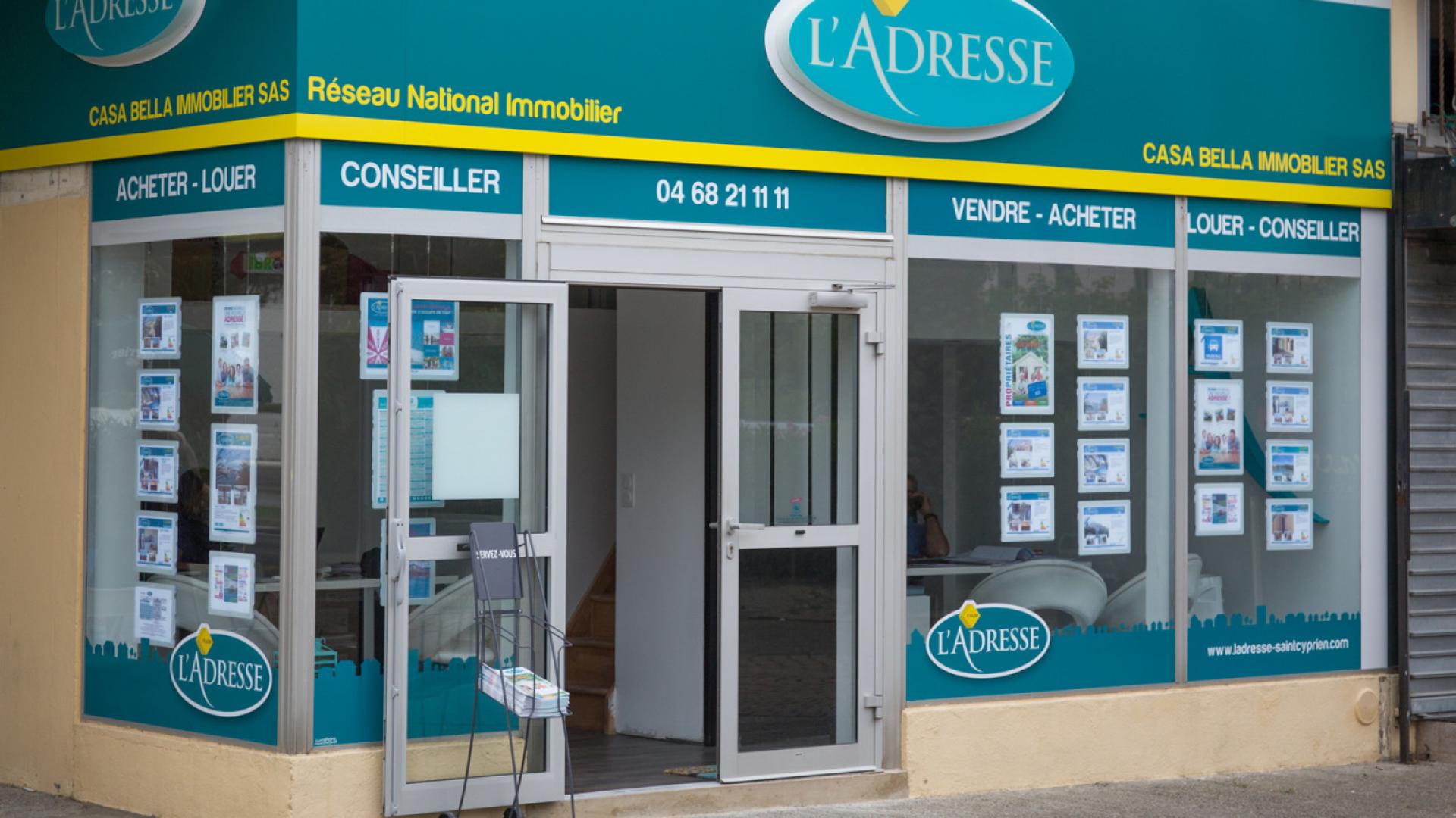 L'ADRESSE: Agences Immobilières - Office De Tourisme De Saint-Cyprien